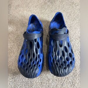 MERRELL HYDRO MOC Navy Marine & Black MEN US 11 Slides SANDALS